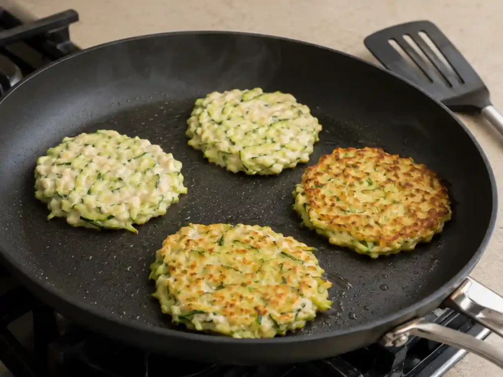 cooking-cottage-cheese-zucchini-fritters